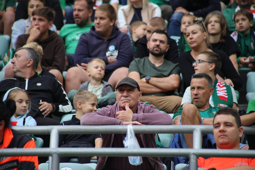 Śląsk Wrocław wygrał z Piastem Gliwice - zdjęcia kibiców