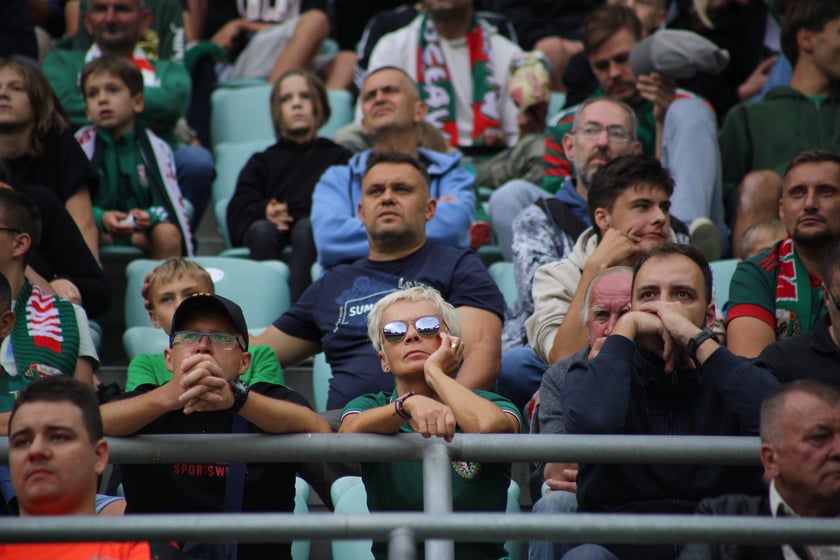 Śląsk Wrocław wygrał z Piastem Gliwice - zdjęcia kibiców