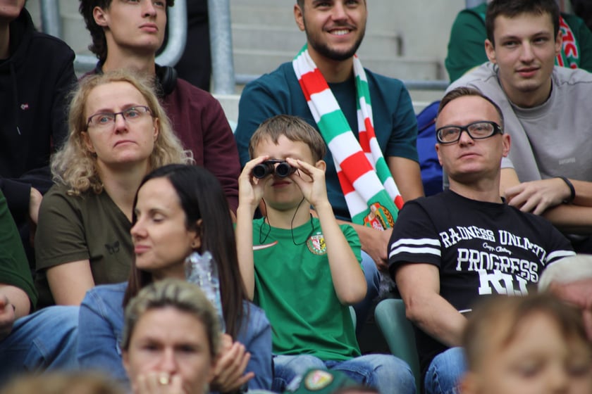 Śląsk Wrocław wygrał z Piastem Gliwice - zdjęcia kibiców