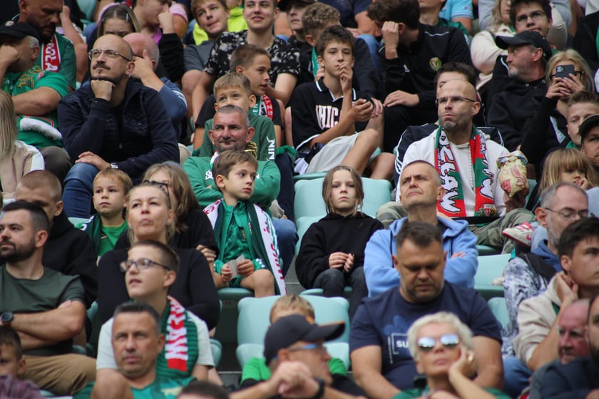 Śląsk Wrocław wygrał z Piastem Gliwice - zdjęcia kibiców