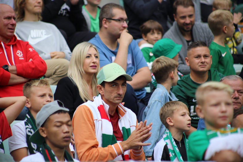 Śląsk Wrocław wygrał z Piastem Gliwice - zdjęcia kibiców