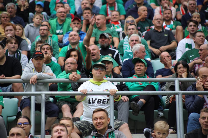 Śląsk Wrocław wygrał z Piastem Gliwice - zdjęcia kibiców