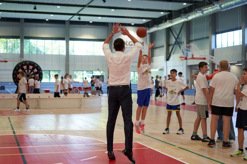 2. Olimpiada Integracyjna Młodzieży w hali KGHM Ślęza Arena, 27 września 2023 r.