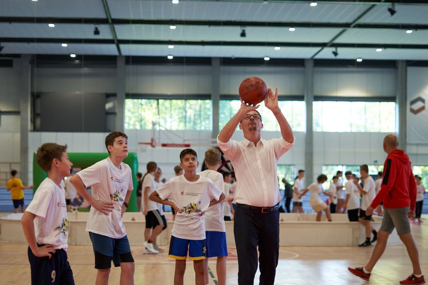 2. Olimpiada Integracyjna Młodzieży w hali KGHM Ślęza Arena, 27 września 2023 r.