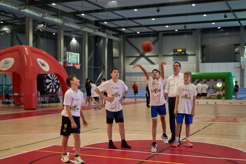 2. Olimpiada Integracyjna Młodzieży w hali KGHM Ślęza Arena, 27 września 2023 r.