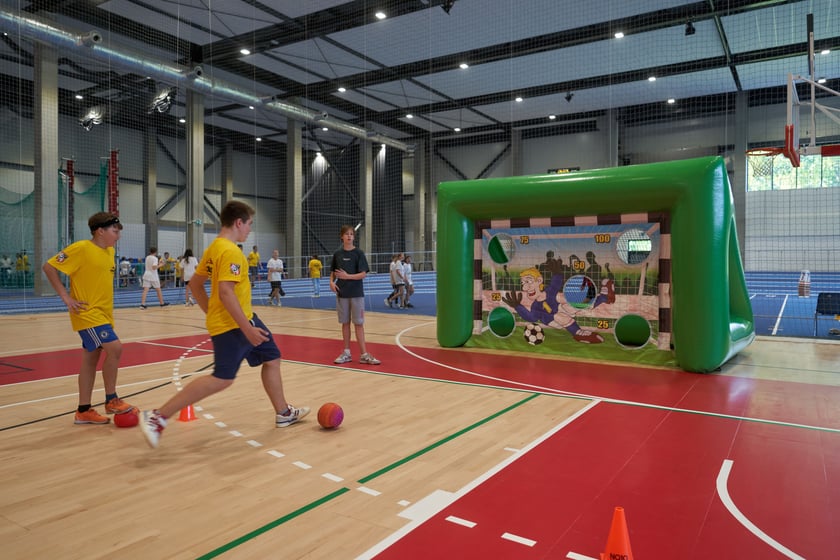 2. Olimpiada Integracyjna Młodzieży w hali KGHM Ślęza Arena, 27 września 2023 r.