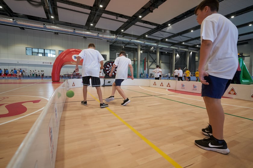 2. Olimpiada Integracyjna Młodzieży w hali KGHM Ślęza Arena, 27 września 2023 r.