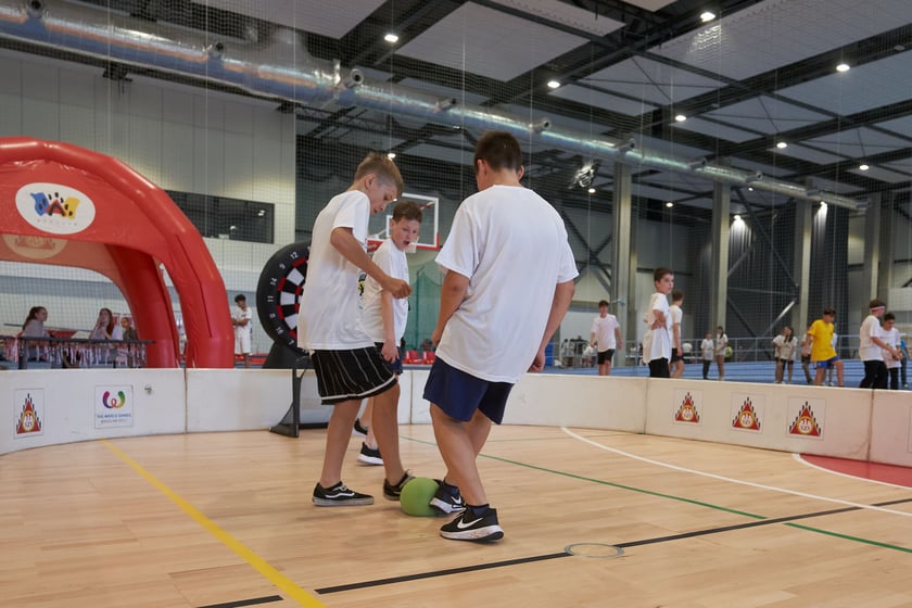 2. Olimpiada Integracyjna Młodzieży w hali KGHM Ślęza Arena, 27 września 2023 r.