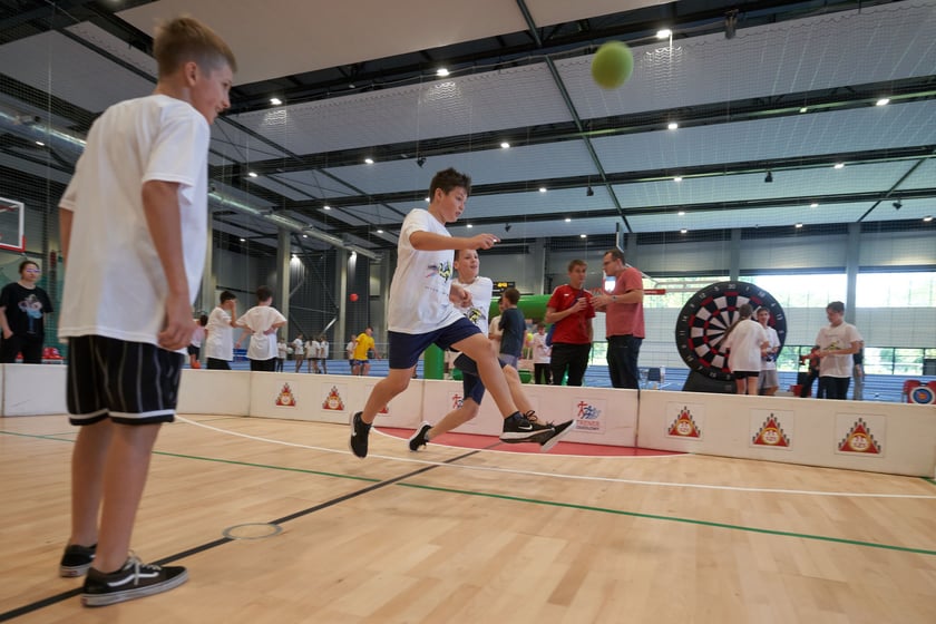 2. Olimpiada Integracyjna Młodzieży w hali KGHM Ślęza Arena, 27 września 2023 r.