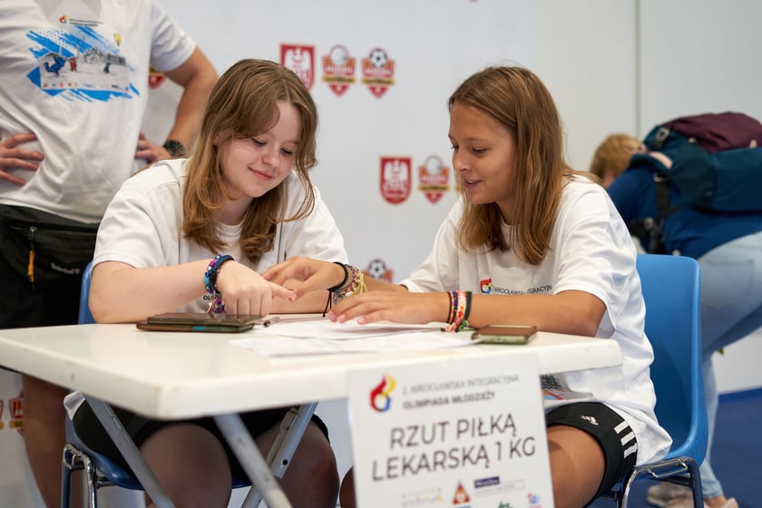 2. Olimpiada Integracyjna Młodzieży w hali KGHM Ślęza Arena, 27 września 2023 r.