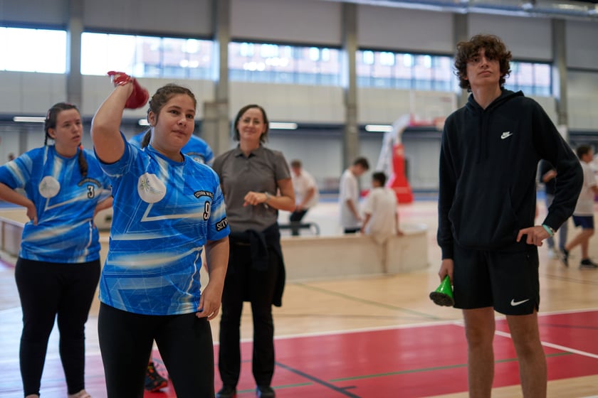 2. Olimpiada Integracyjna Młodzieży w hali KGHM Ślęza Arena, 27 września 2023 r.