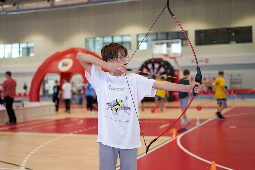 2. Olimpiada Integracyjna Młodzieży w hali KGHM Ślęza Arena, 27 września 2023 r.