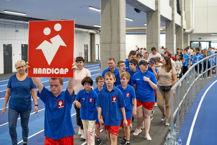 2. Olimpiada Integracyjna Młodzieży w hali KGHM Ślęza Arena, 27 września 2023 r.
