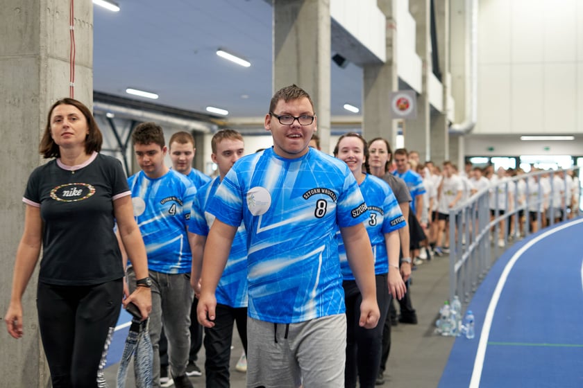 2. Olimpiada Integracyjna Młodzieży w hali KGHM Ślęza Arena, 27 września 2023 r.