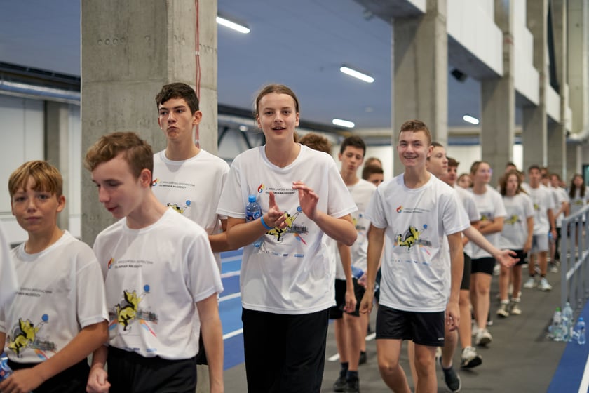2. Olimpiada Integracyjna Młodzieży w hali KGHM Ślęza Arena, 27 września 2023 r.