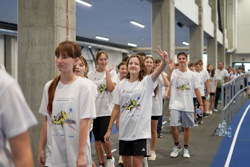 2. Olimpiada Integracyjna Młodzieży w hali KGHM Ślęza Arena, 27 września 2023 r.