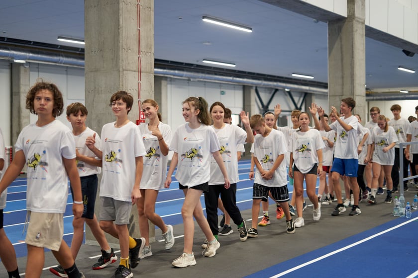 2. Olimpiada Integracyjna Młodzieży w hali KGHM Ślęza Arena, 27 września 2023 r.