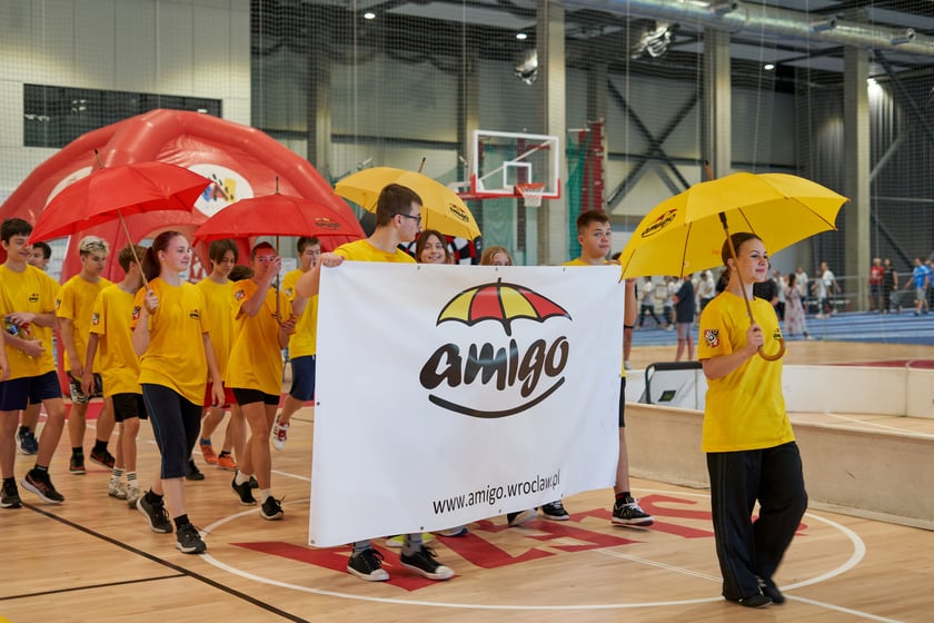 2. Olimpiada Integracyjna Młodzieży w hali KGHM Ślęza Arena, 27 września 2023 r.
