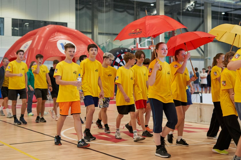 2. Olimpiada Integracyjna Młodzieży w hali KGHM Ślęza Arena, 27 września 2023 r.