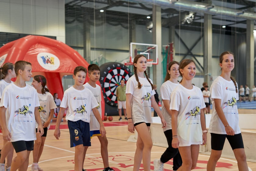 2. Olimpiada Integracyjna Młodzieży w hali KGHM Ślęza Arena, 27 września 2023 r.