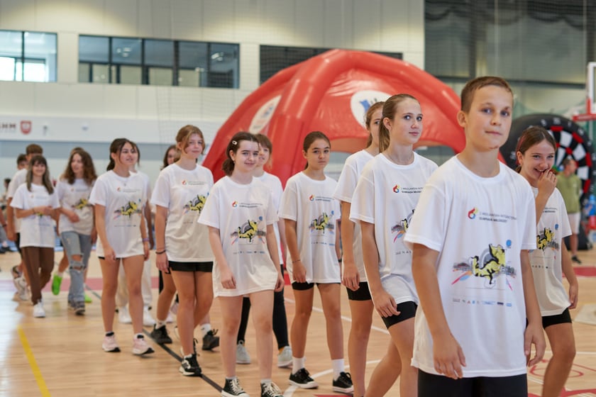 2. Olimpiada Integracyjna Młodzieży w hali KGHM Ślęza Arena, 27 września 2023 r.