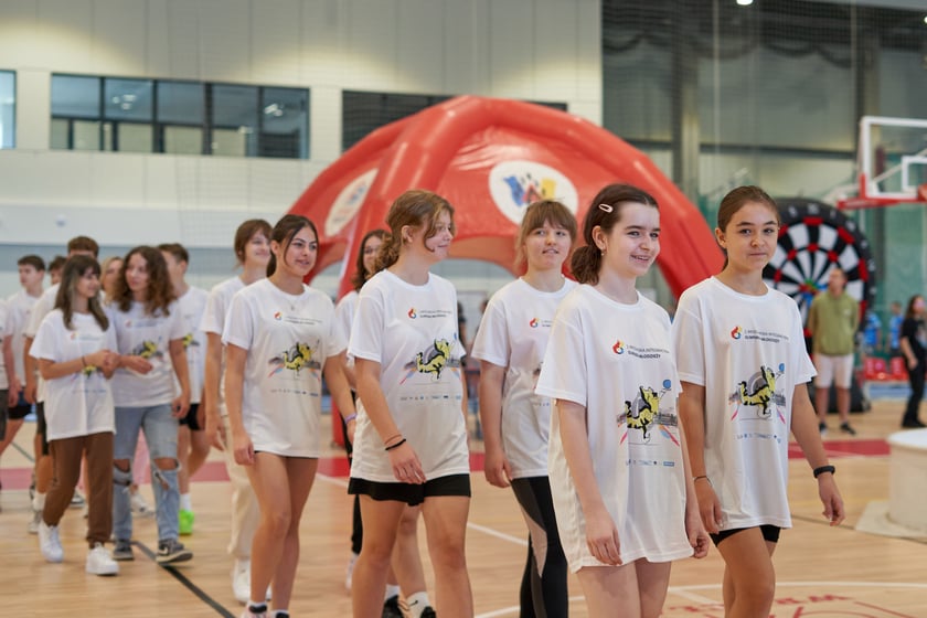 2. Olimpiada Integracyjna Młodzieży w hali KGHM Ślęza Arena, 27 września 2023 r.