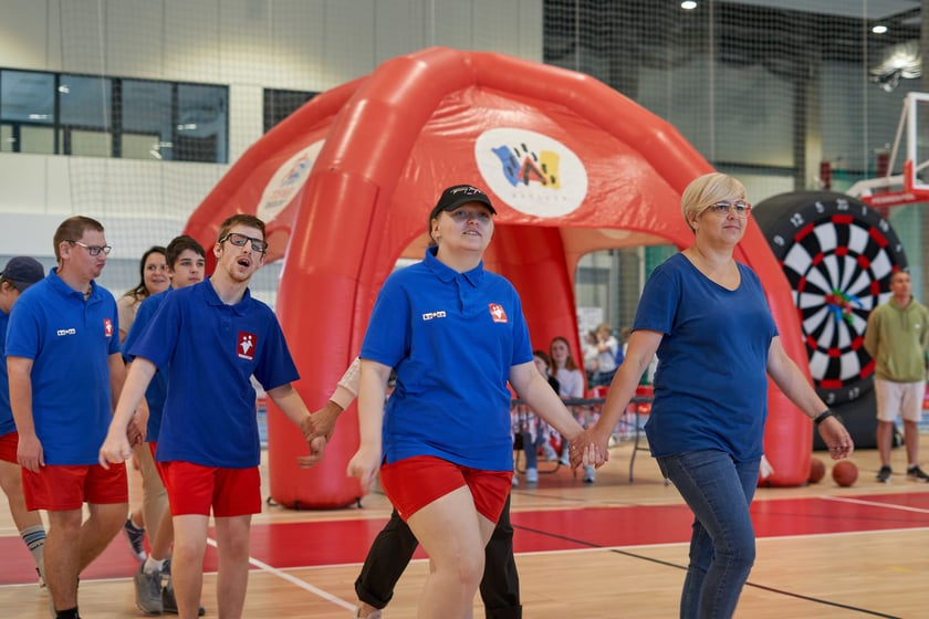 2. Olimpiada Integracyjna Młodzieży w hali KGHM Ślęza Arena, 27 września 2023 r.