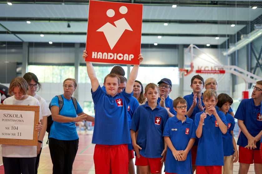 2. Olimpiada Integracyjna Młodzieży w hali KGHM Ślęza Arena, 27 września 2023 r.