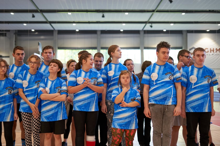 2. Olimpiada Integracyjna Młodzieży w hali KGHM Ślęza Arena, 27 września 2023 r.