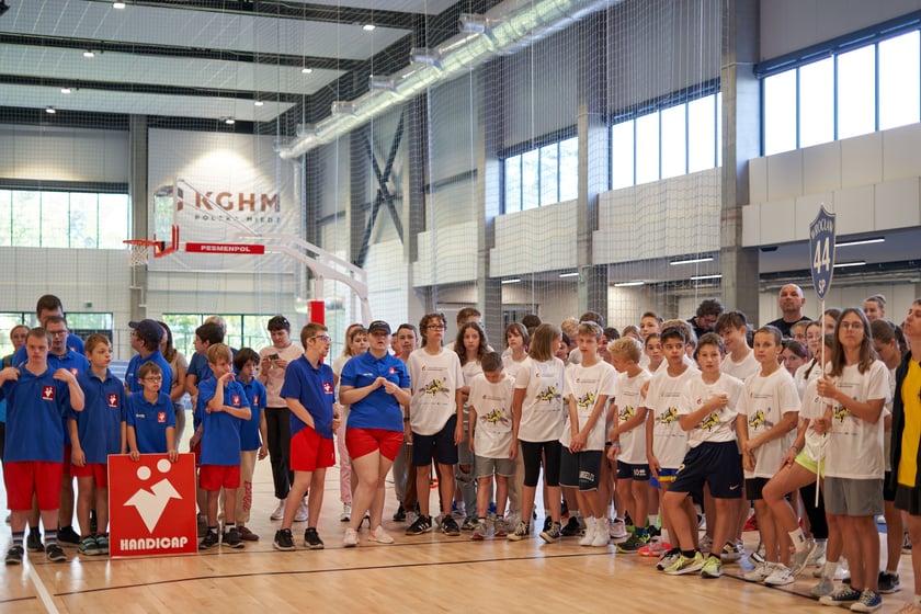 2. Olimpiada Integracyjna Młodzieży w hali KGHM Ślęza Arena, 27 września 2023 r.