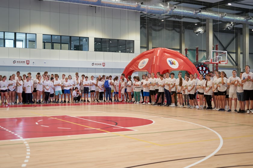 2. Olimpiada Integracyjna Młodzieży w hali KGHM Ślęza Arena, 27 września 2023 r.