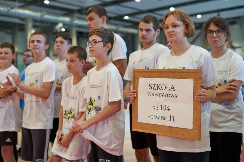 2. Olimpiada Integracyjna Młodzieży w hali KGHM Ślęza Arena, 27 września 2023 r.