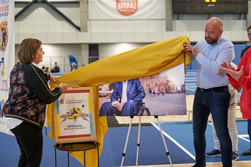 2. Olimpiada Integracyjna Młodzieży w hali KGHM Ślęza Arena, 27 września 2023 r.