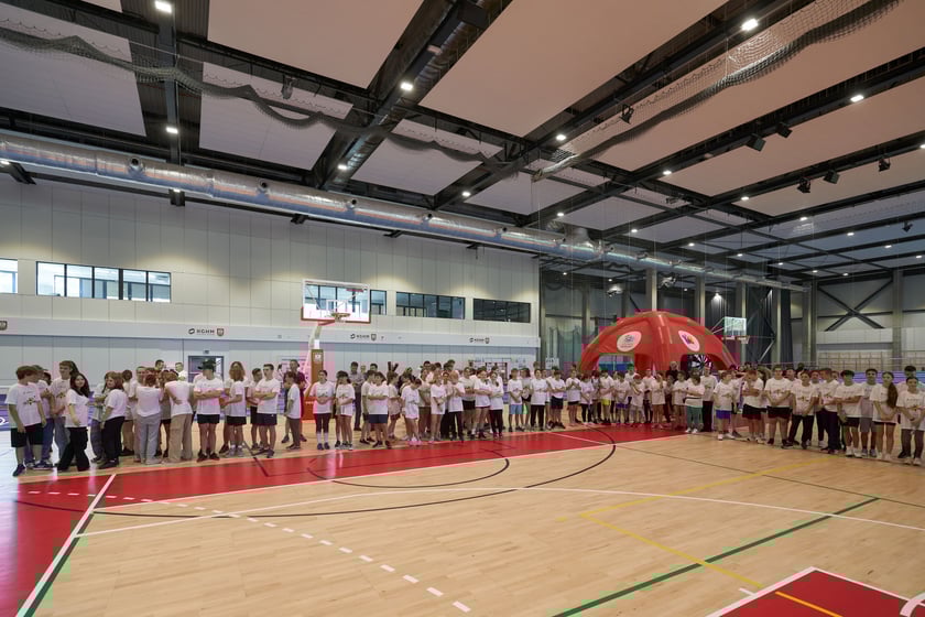2. Olimpiada Integracyjna Młodzieży w hali KGHM Ślęza Arena, 27 września 2023 r.