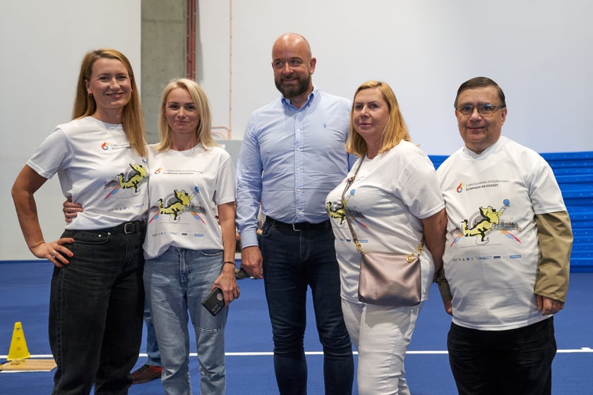 2. Olimpiada Integracyjna Młodzieży w hali KGHM Ślęza Arena, 27 września 2023 r.