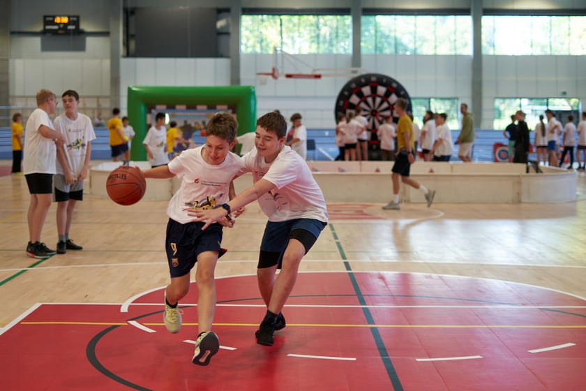 2. Olimpiada Integracyjna Młodzieży w hali KGHM Ślęza Arena, 27 września 2023 r.