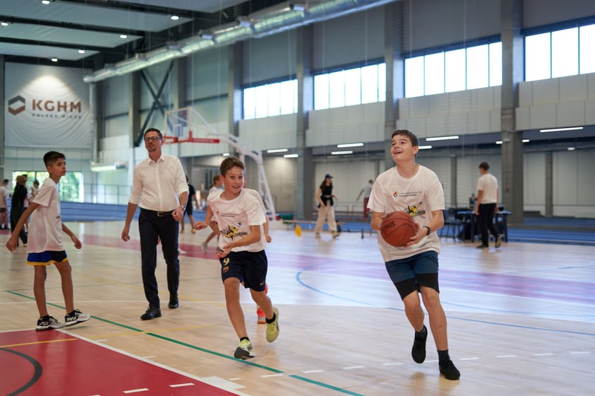 2. Olimpiada Integracyjna Młodzieży w hali KGHM Ślęza Arena, 27 września 2023 r.