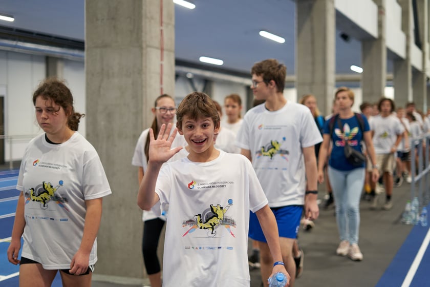 2. Olimpiada Integracyjna Młodzieży w hali KGHM Ślęza Arena, 27 września 2023 r.