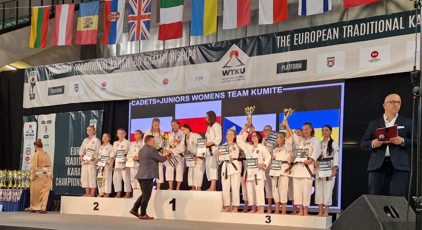 Emilia Kozikowska  Mistrzyni Europy w Karate Tradycyjnym Kumite