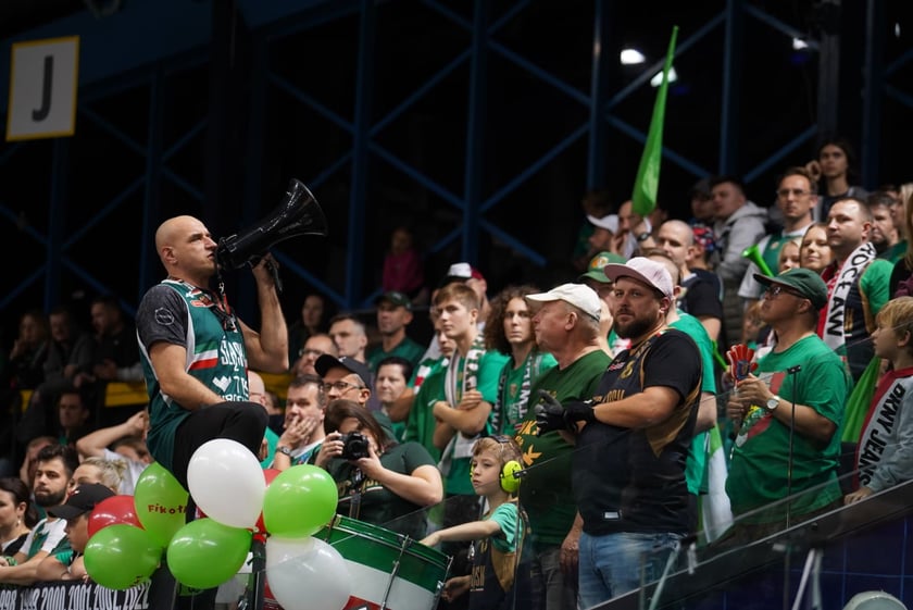 mecz koszykówki Śląsk-Zastal, Wrocław 5 listopada 2023