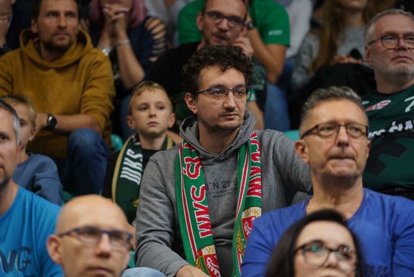 mecz koszykówki Śląsk-Zastal, Wrocław 5 listopada 2023