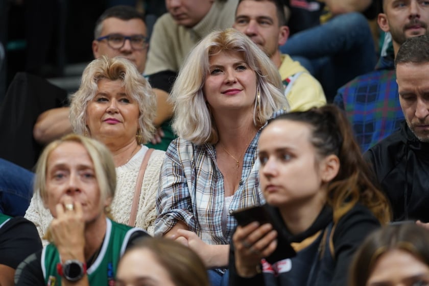 mecz koszykówki Śląsk-Zastal, Wrocław 5 listopada 2023