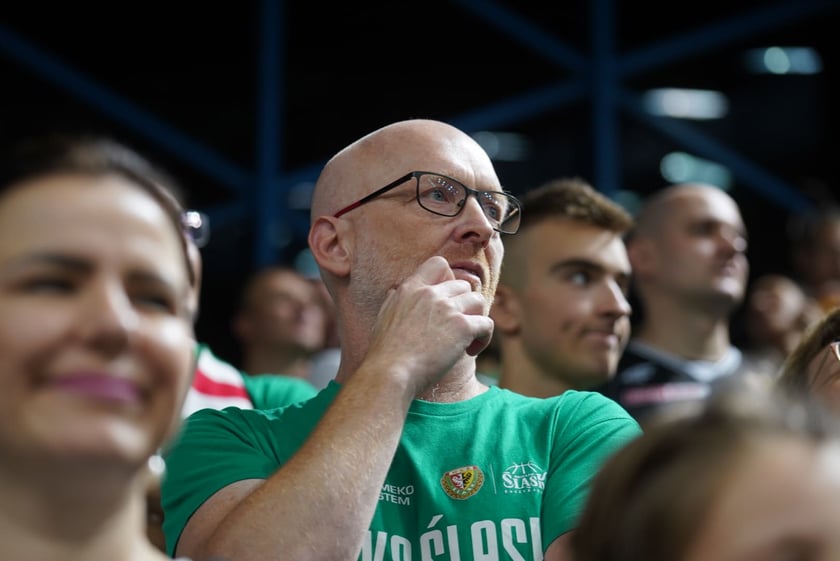 mecz koszykówki Śląsk-Zastal, Wrocław 5 listopada 2023
