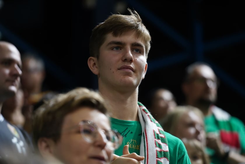 mecz koszykówki Śląsk-Zastal, Wrocław 5 listopada 2023