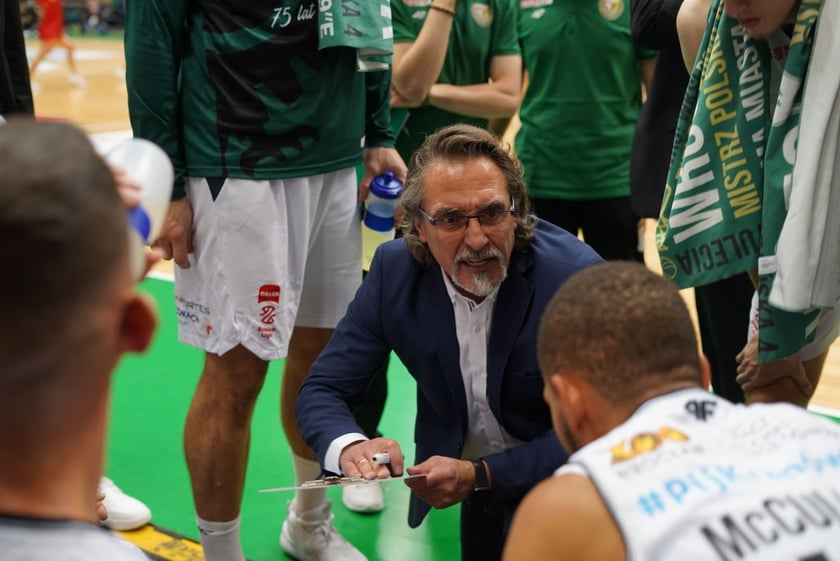 mecz koszykówki Śląsk-Zastal, Wrocław 5 listopada 2023