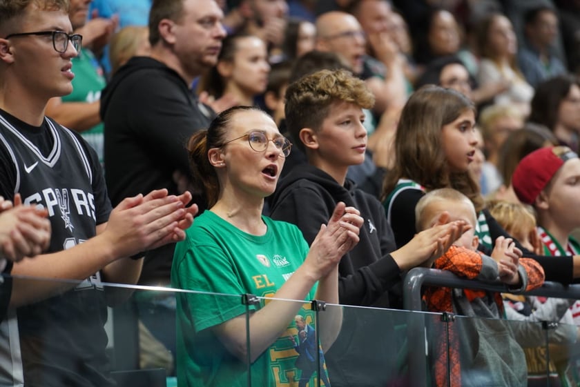 mecz koszykówki Śląsk-Zastal, Wrocław 5 listopada 2023