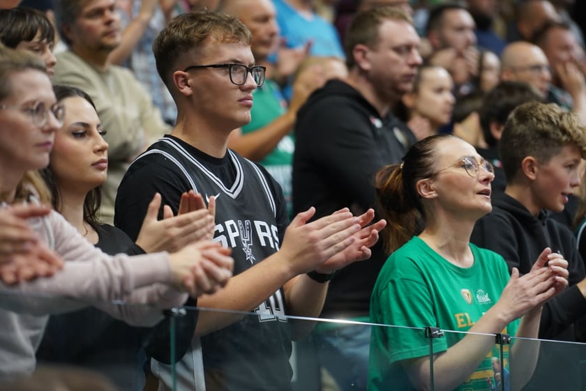 mecz koszykówki Śląsk-Zastal, Wrocław 5 listopada 2023