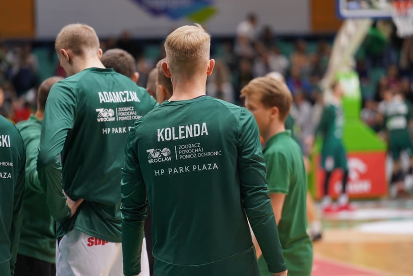 mecz koszykówki Śląsk-Zastal, Wrocław 5 listopada 2023