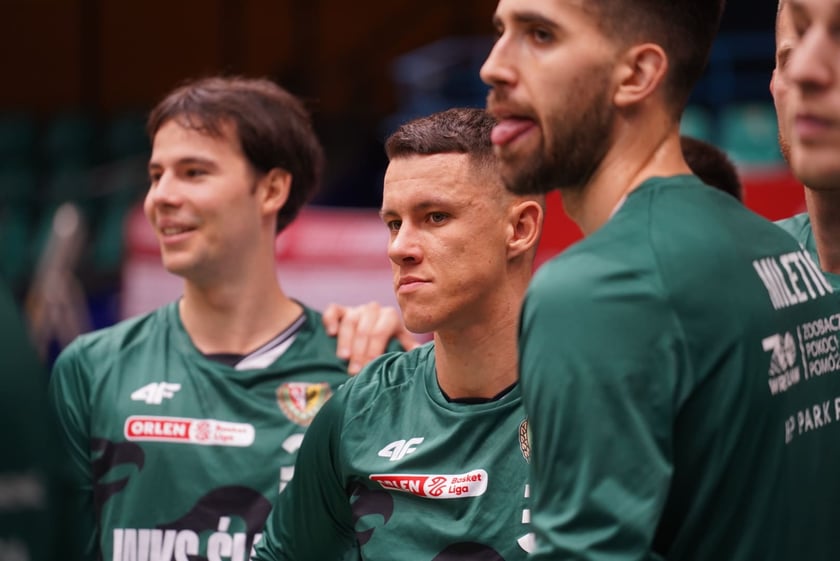 mecz koszykówki Śląsk-Zastal, Wrocław 5 listopada 2023