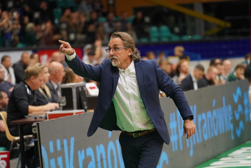 mecz koszykówki Śląsk-Zastal, Wrocław 5 listopada 2023
